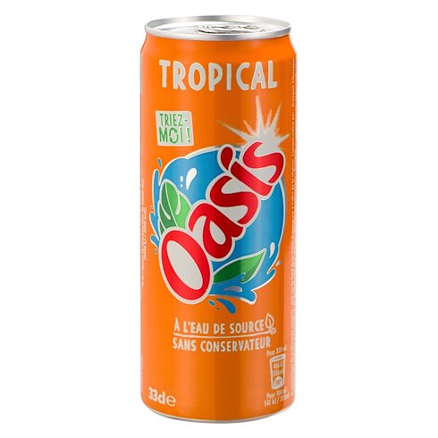 Tropical Flavor Drink 33cl Fr X24 Slim - OASIS