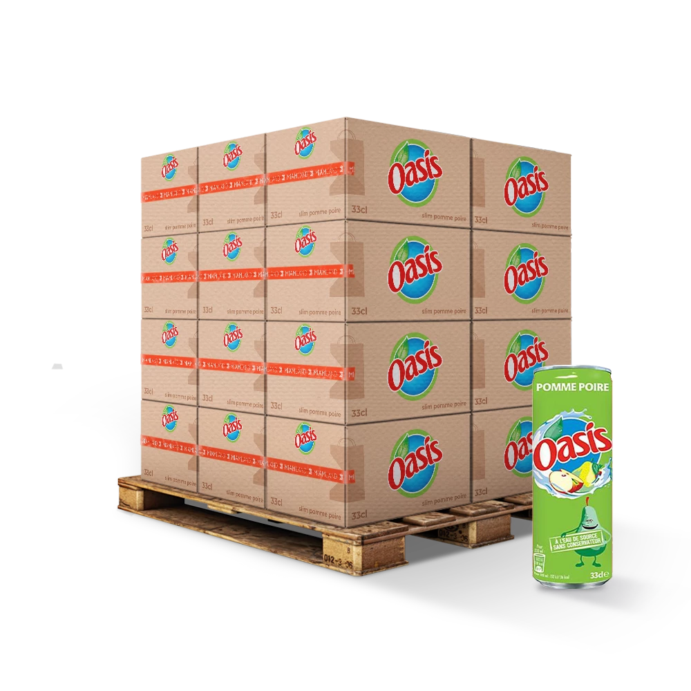 Drankje Appel-Peer Smaak 33cl Fr X24 Slim - OASIS