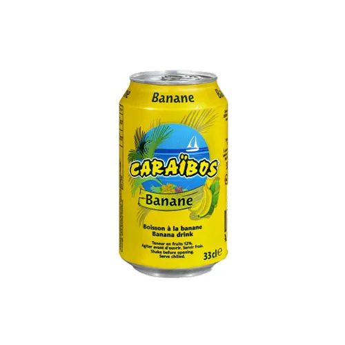 Caraïbos Banane 33cl Fr X24 Fett - CARAIBOS