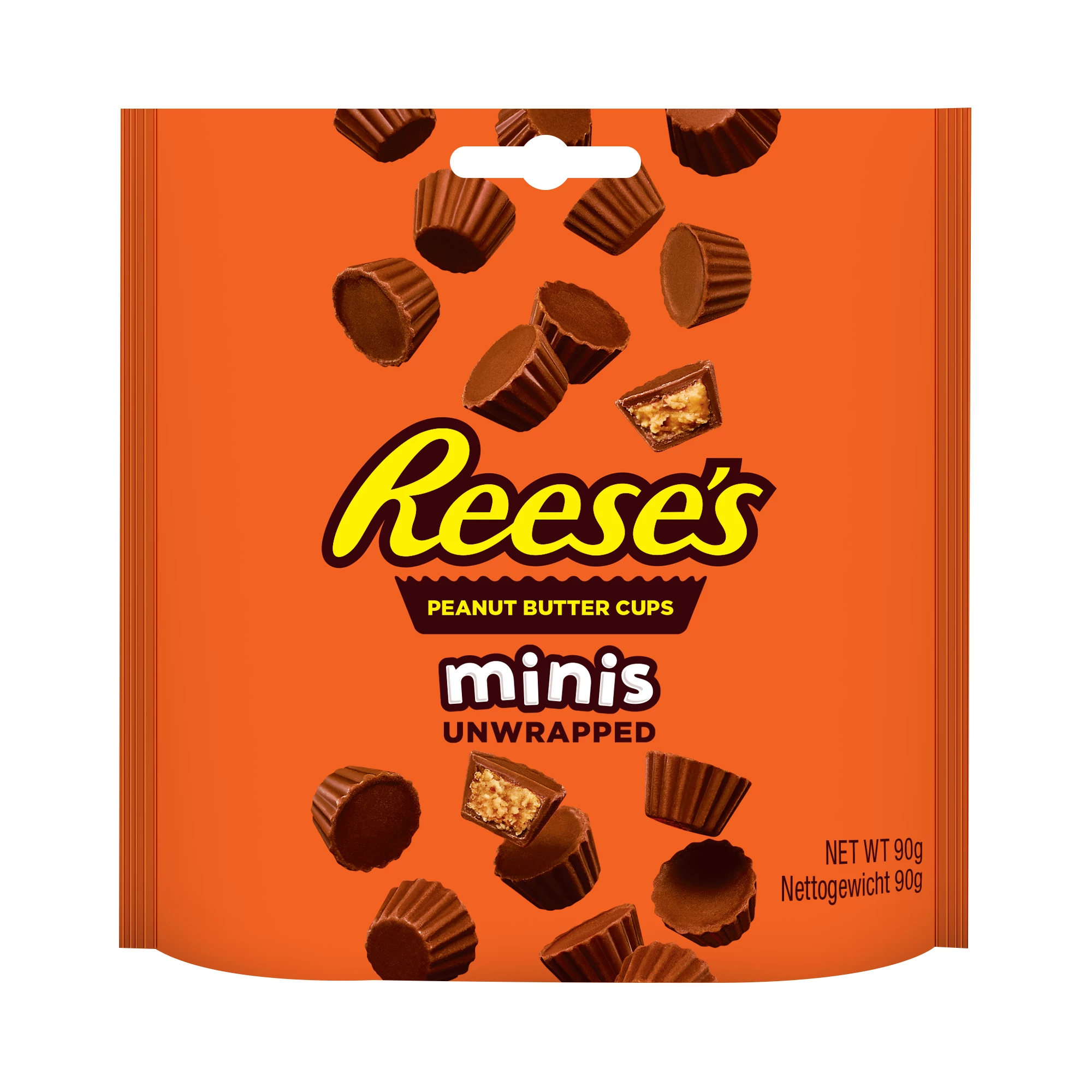 Paquete de Reese's Peanut Butter Mini Cups 90g