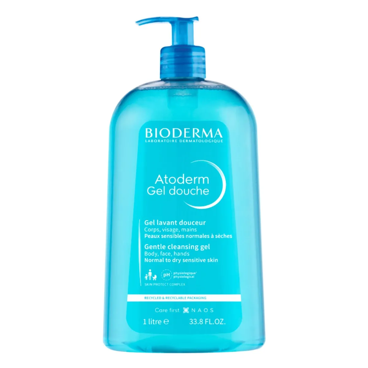 Gel Douche Atoderm Nettoyant Douceur 1l - Bioderma