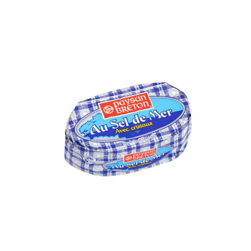 Beurre moulé sel de mer 250g - PAYSAN BRETON