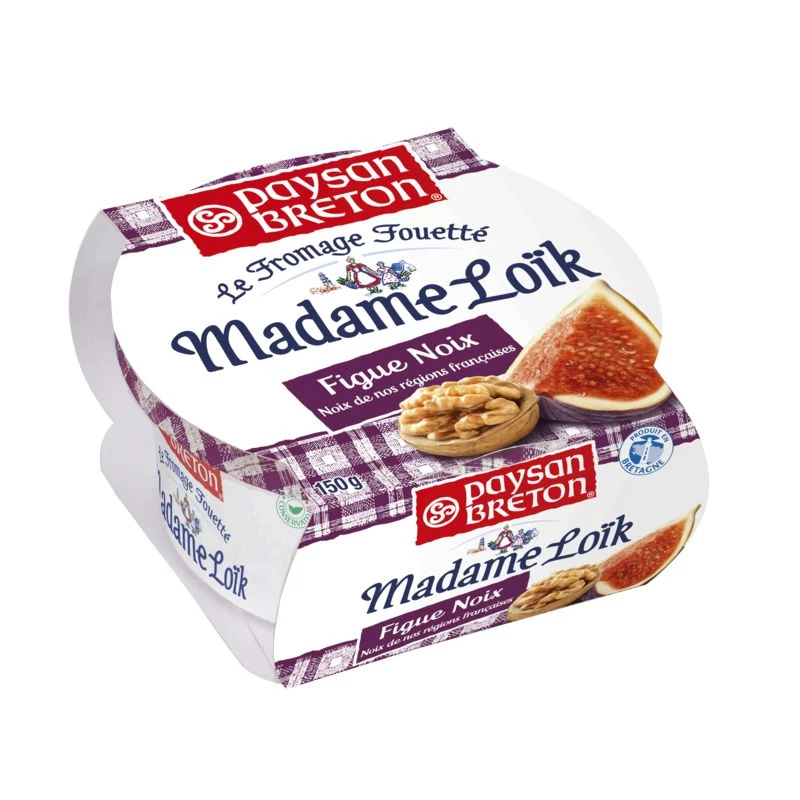 Fromage Mme Loik Noix/figue 150g - PAYSAN BRETON