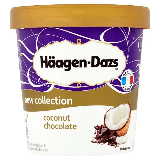 Glace en pot coconut & chocolat 400g - HAAGEN DAZS