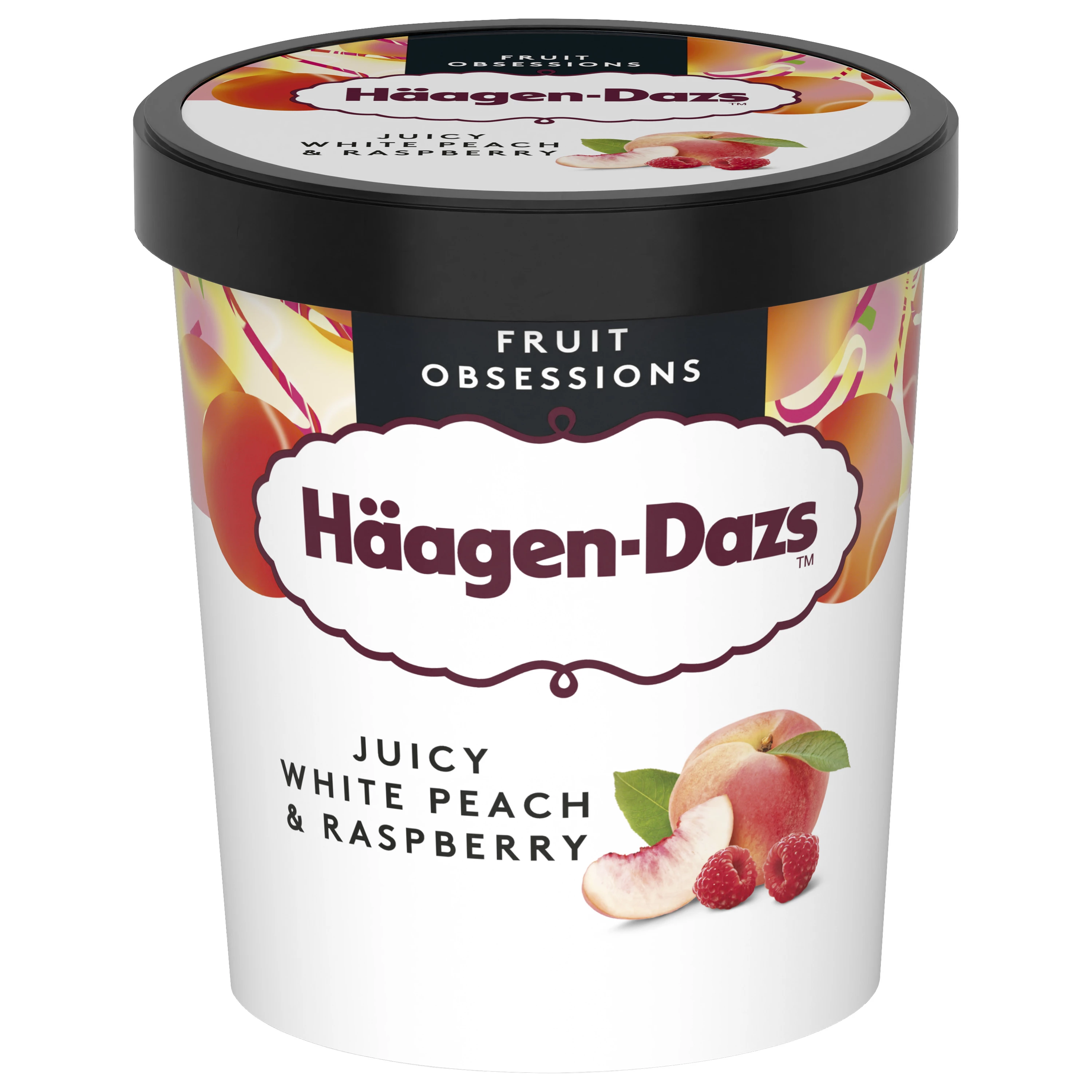White Peach And Raspberry 400g