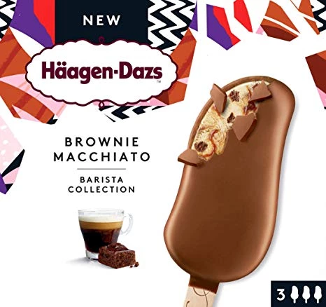 Bâtonnets brownie & macchiato x3 - HAAGEN DAZS