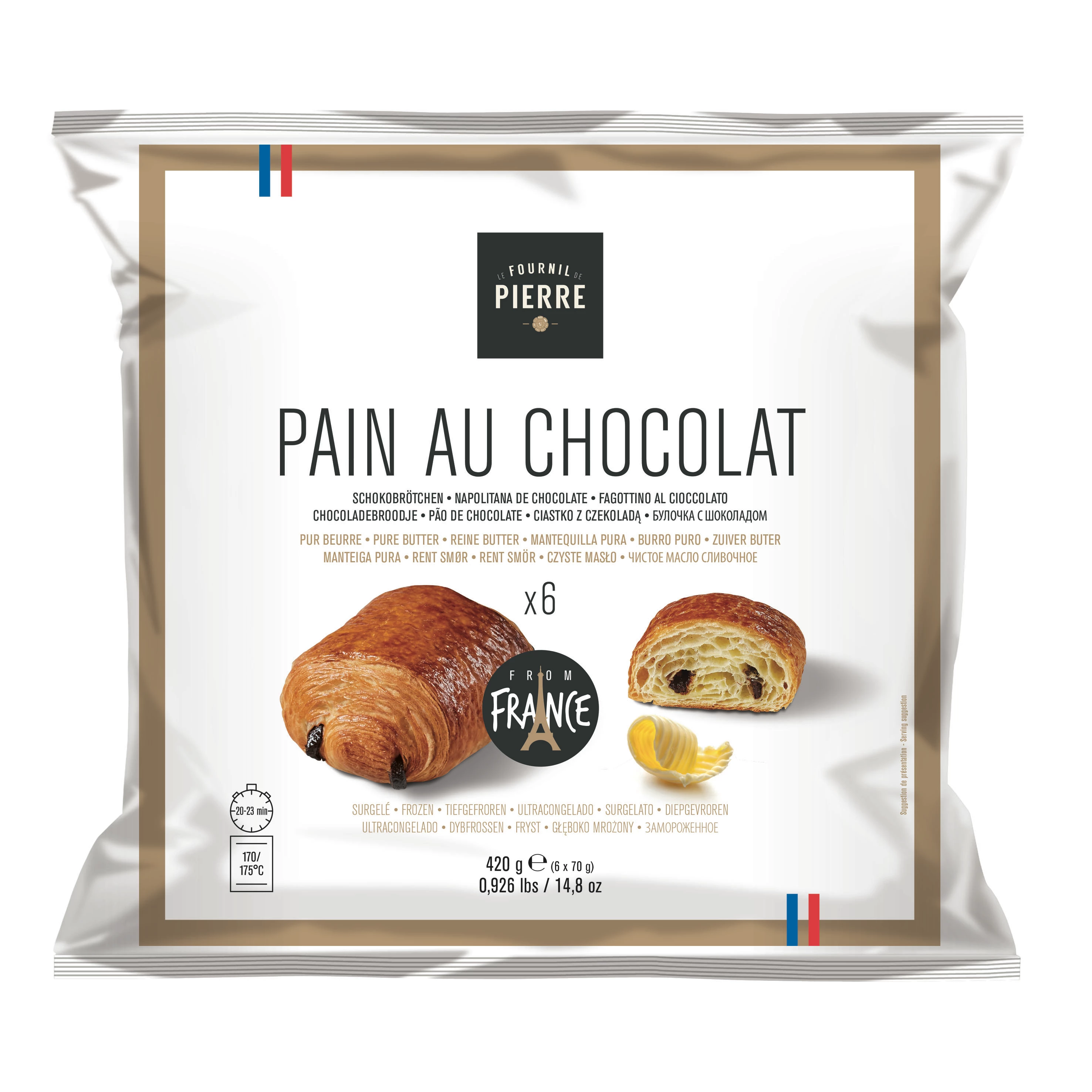 Pains Choc X6 Four Pierre 420g