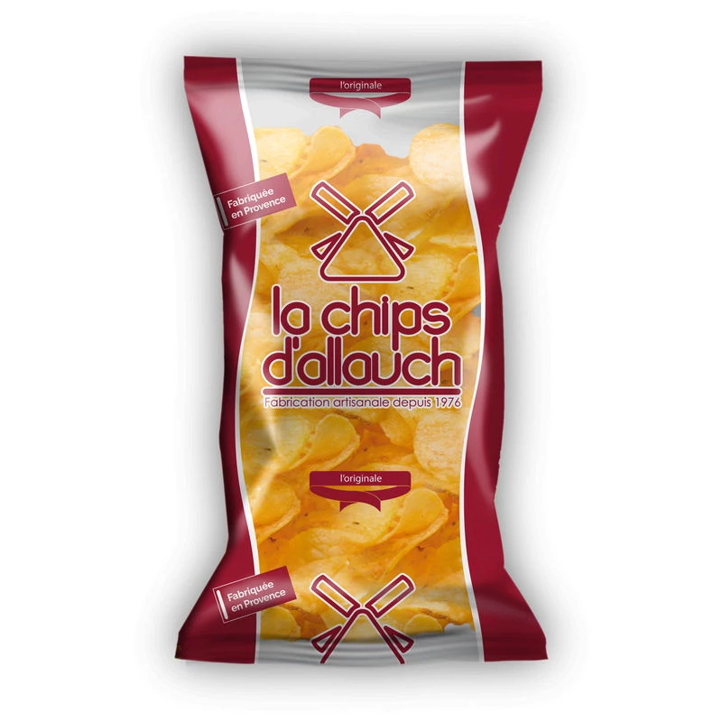 Chips Nature 125g - La Chips d'Allauch