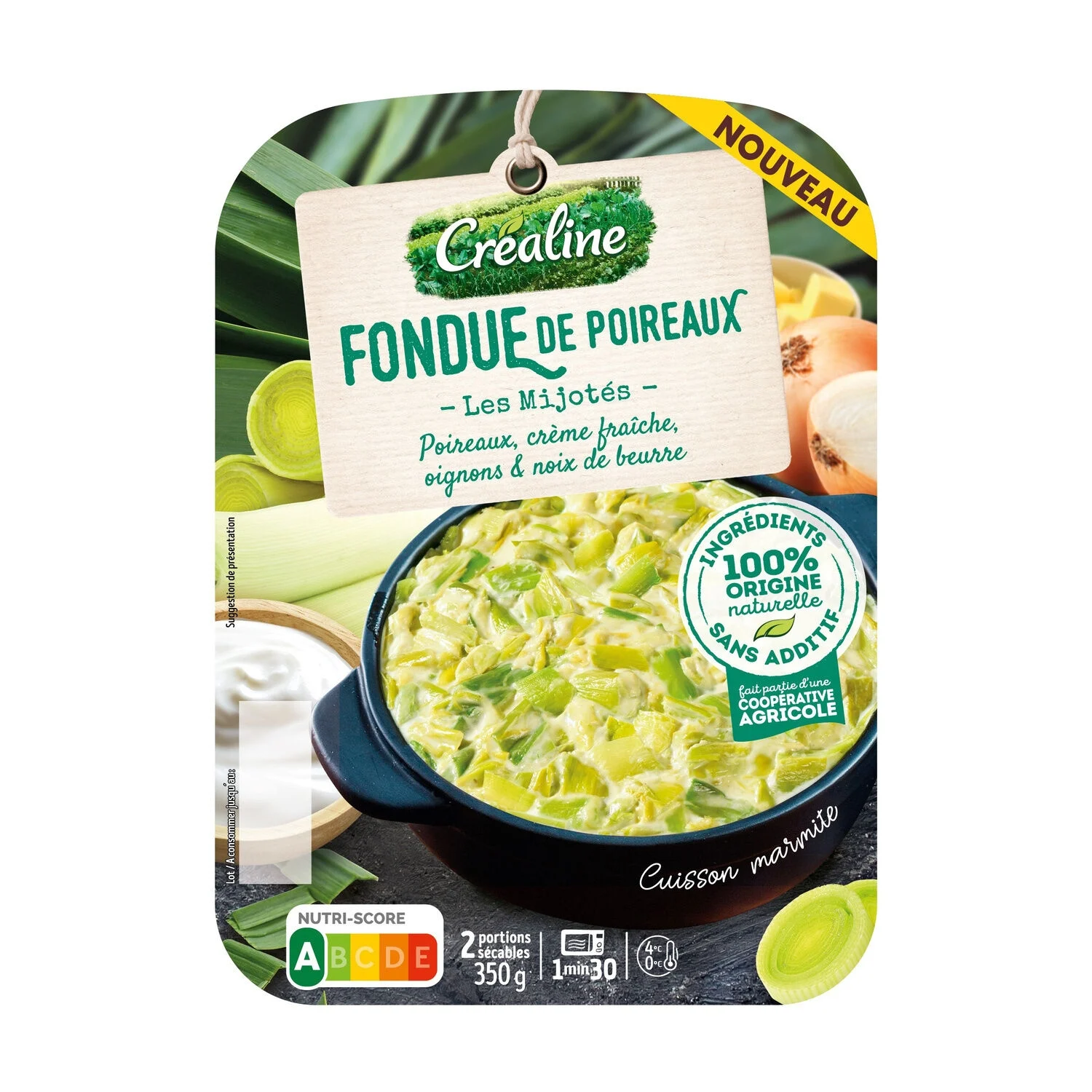 MIJOTÉE PEEK FONDUE 2X175G - Crealine