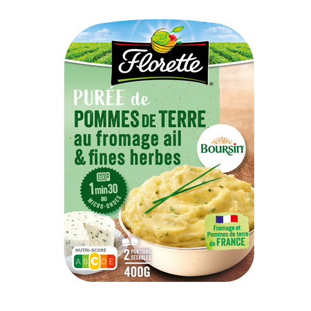 2x200g Puree Boursin