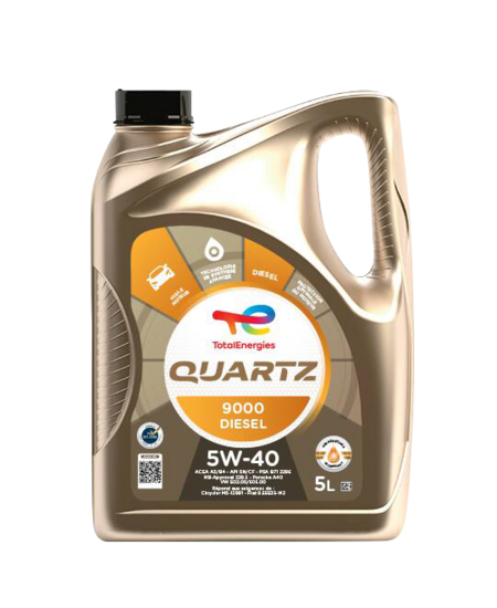 Total Quartz 9000 Die 5w40 5l