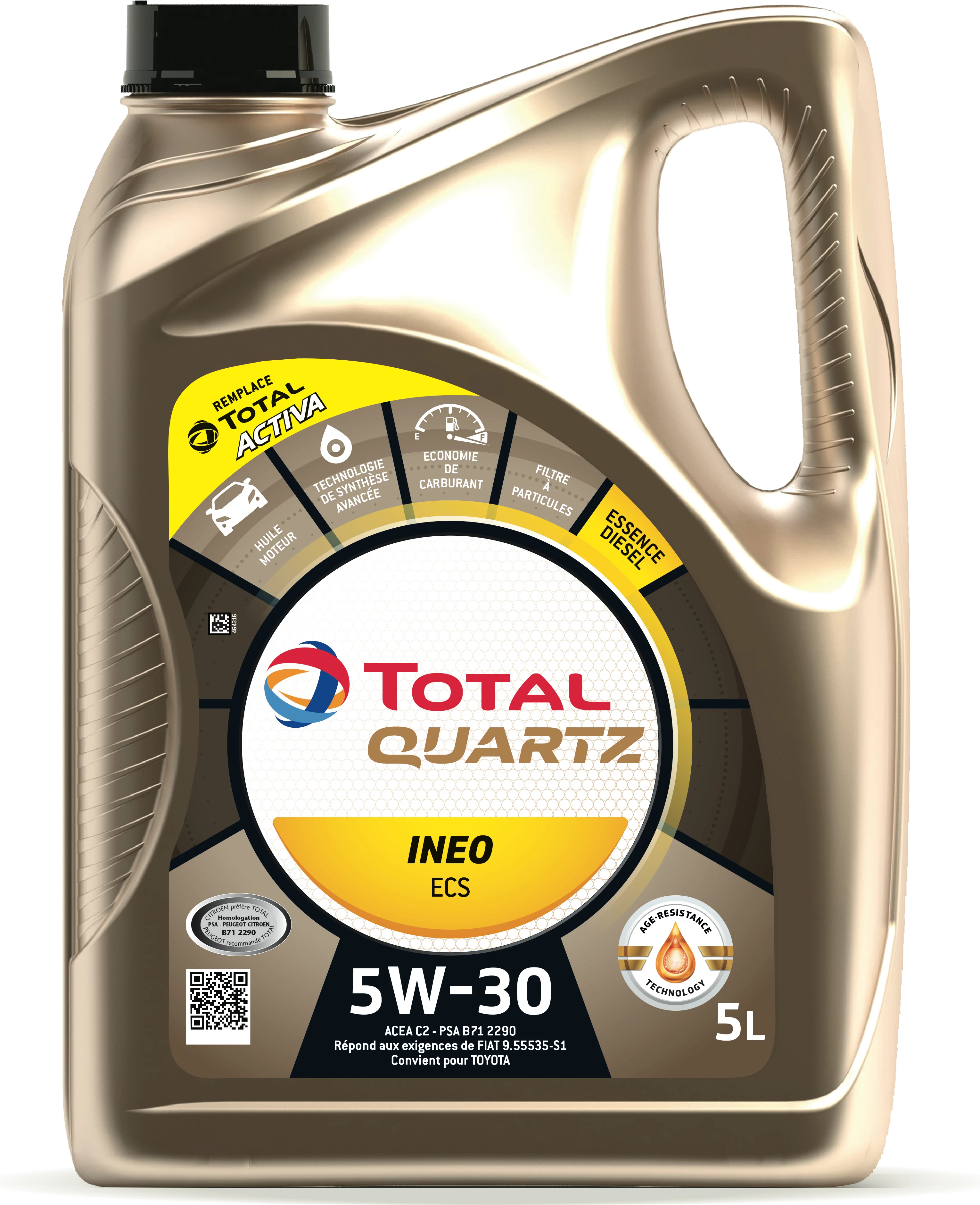 Total Quartz Ineo Ecs 5w30 5l