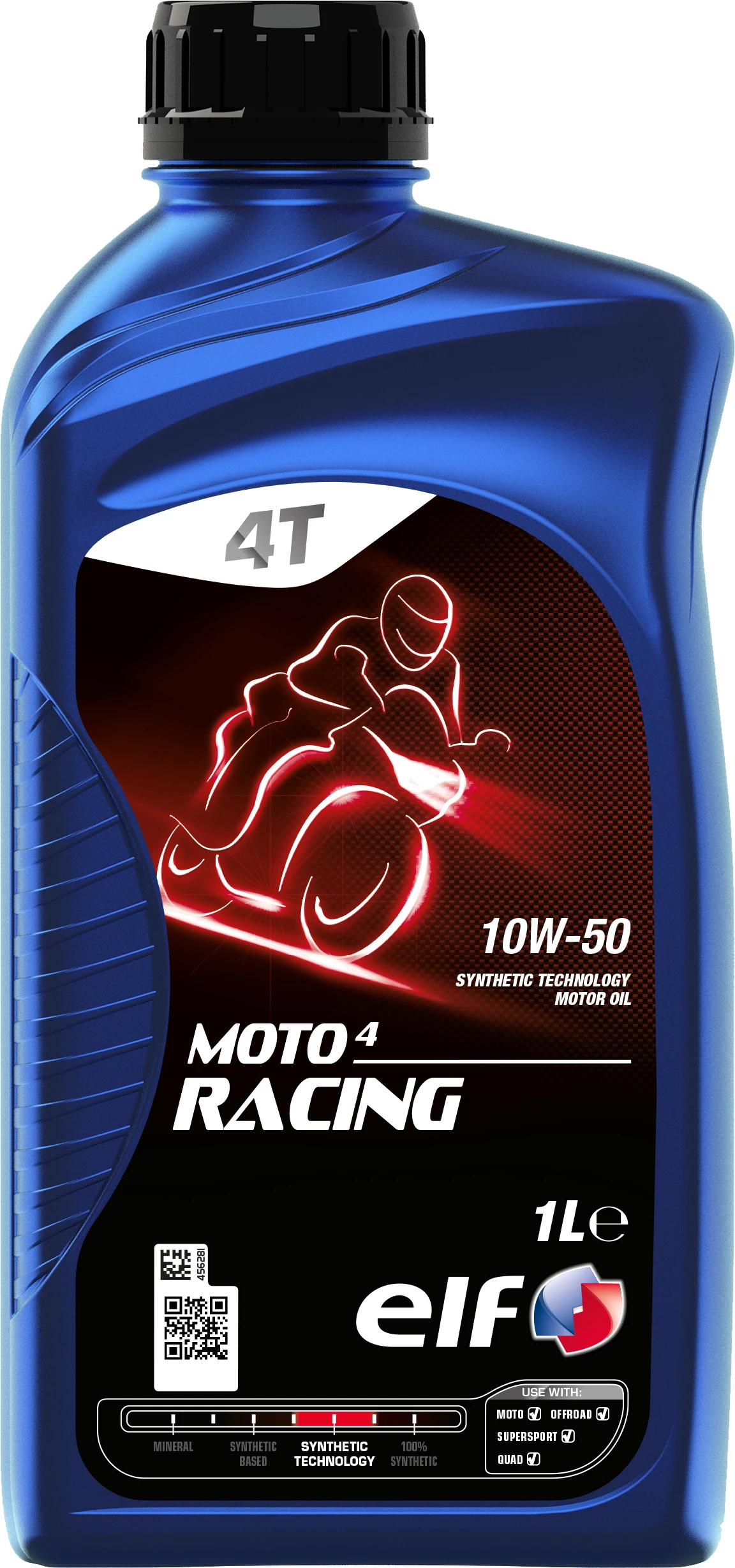 Elf Moto 4 Racing 10w50 1l