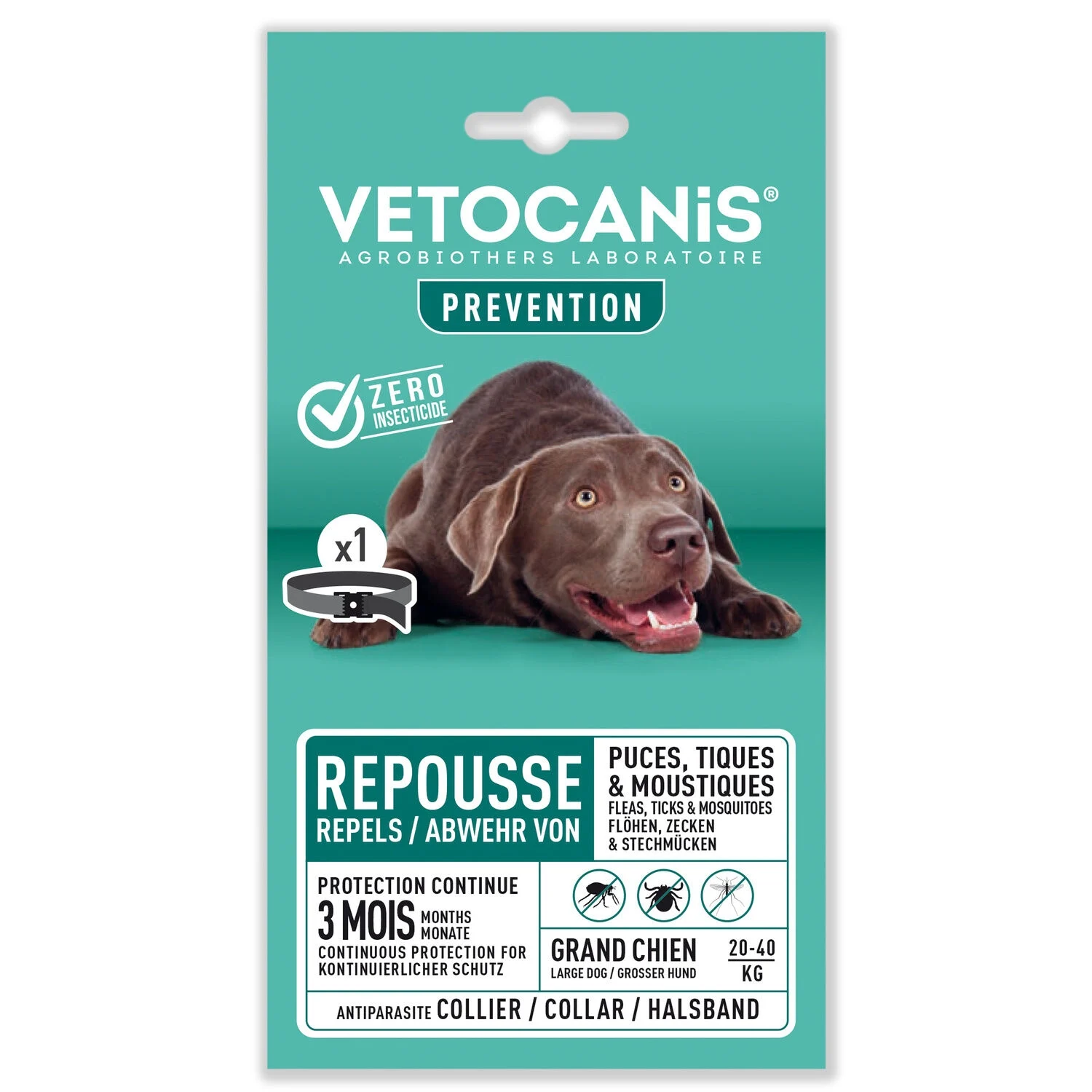 Collier Insectifuge Gd Chien
