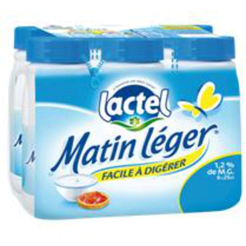 Milk 1.2% M.G easy to digest 6x25cl - LACTEL