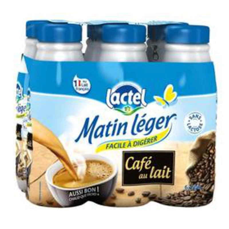6x50 Cl Matin Leger Au Cafe Bt - LACTEL
