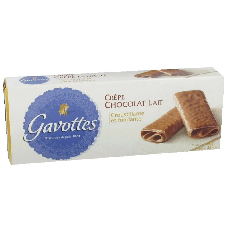 Crêpe chocolat au lait 90g - GAVOTTES