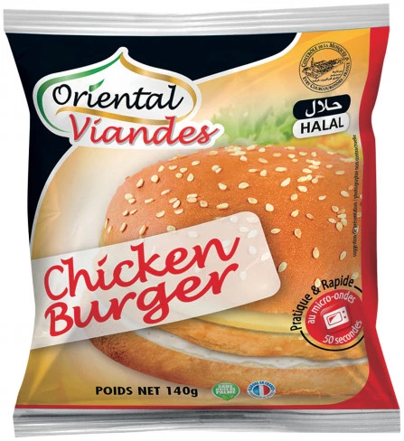 Chicken Burger Halal 140g