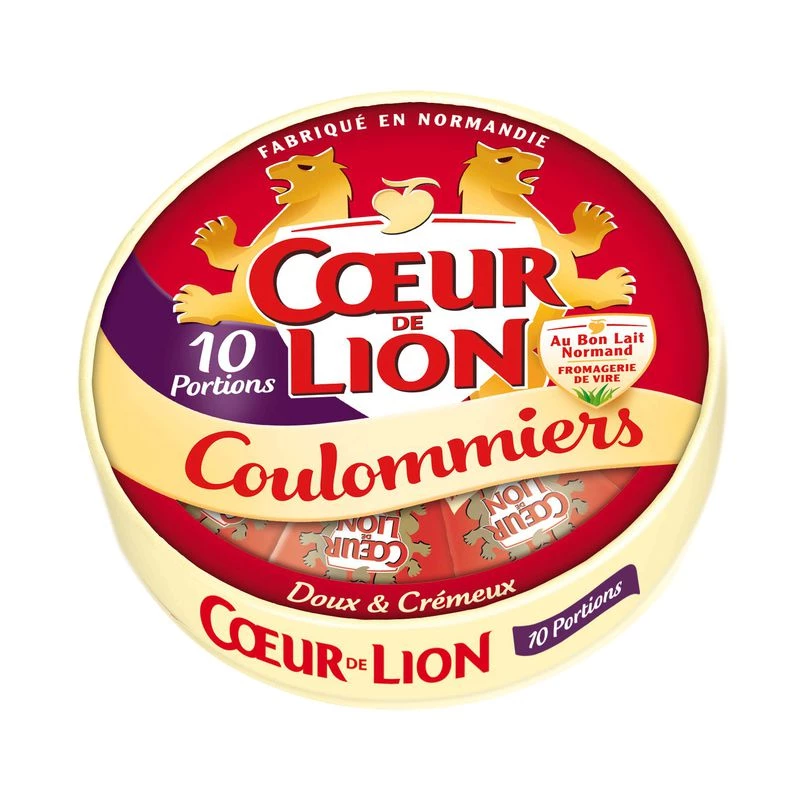 Lion Heart Coulommiers cheese - PRESIDENT