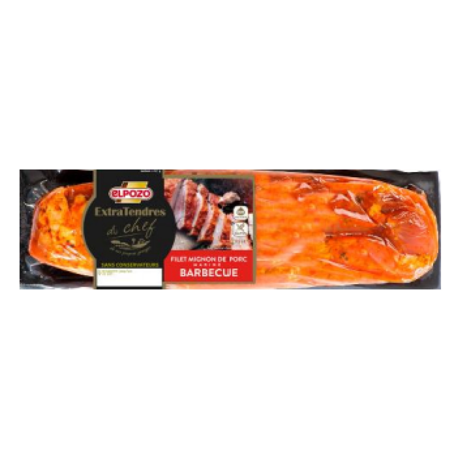 Filet mignon de porc marine au barbecue, au kilo - EL POZO