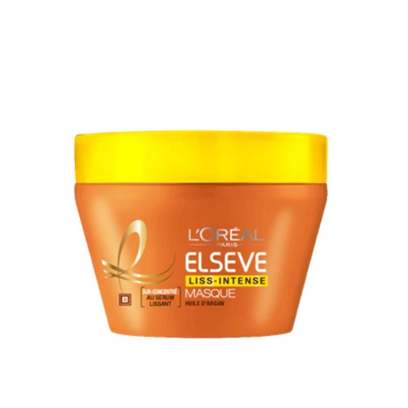 Masque liss-intense huile d'argan Elseve 300ml - L'OREAL
