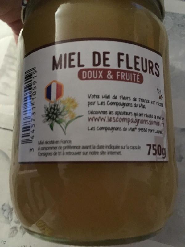 Bx750.miel Cremeux France