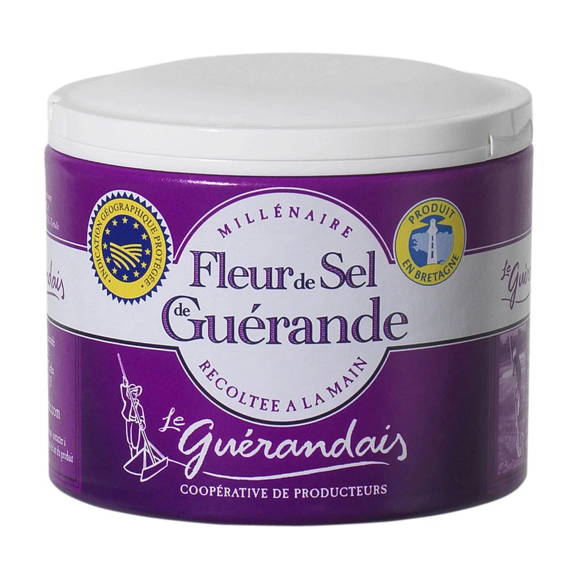Guérande fleur de sel 125g - LE GUÉRANDAIS