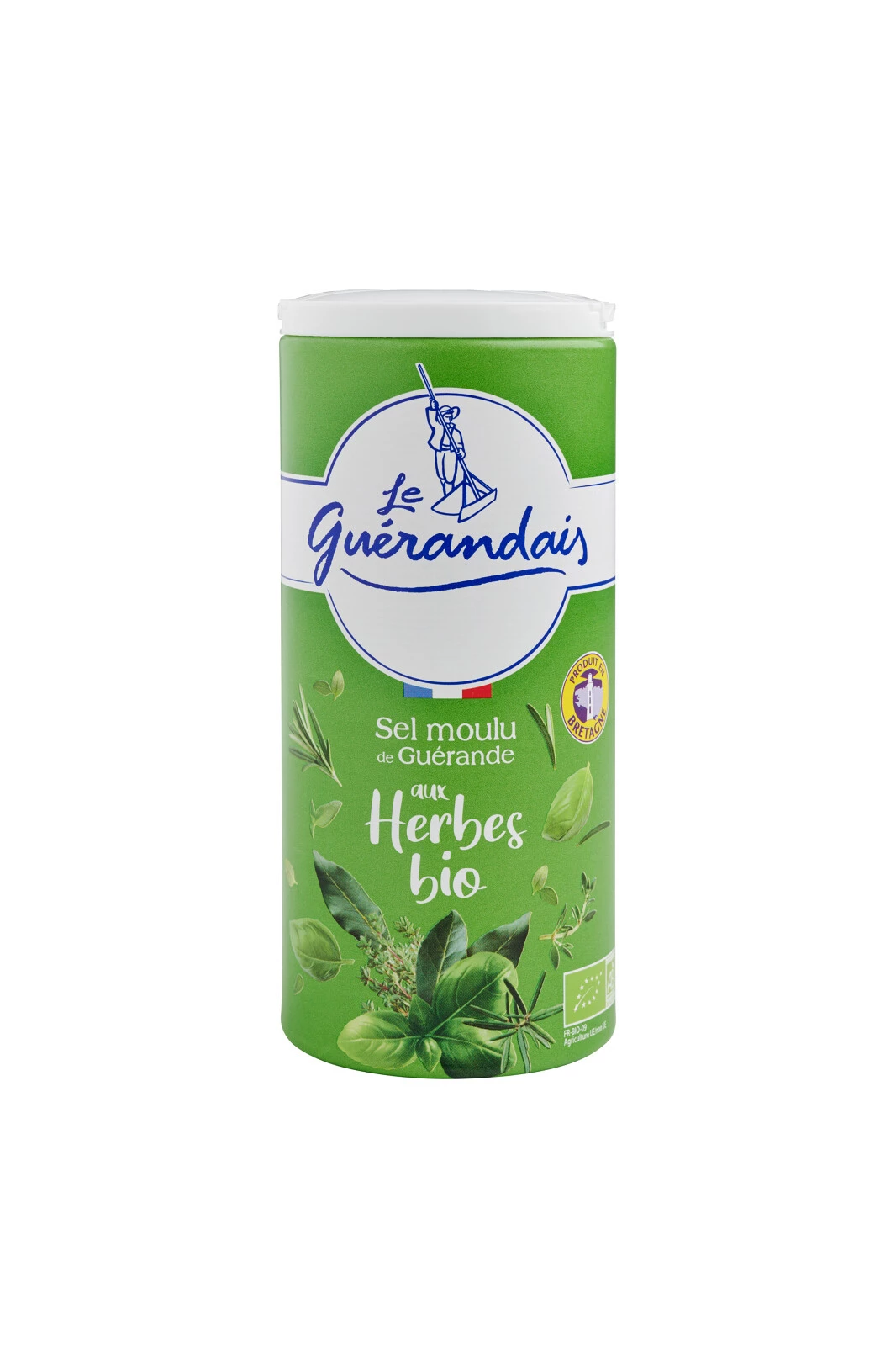 Sel Moulu Herbes Bio Boite 250