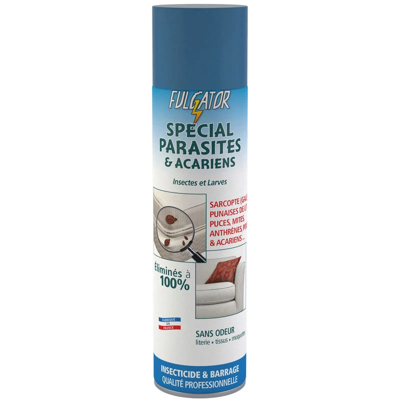 Insecticide spécial parasites & acariens 400ml - FULGATOR