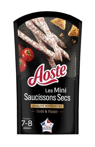 Mini Saucissons Secs, 80g - AOSTE