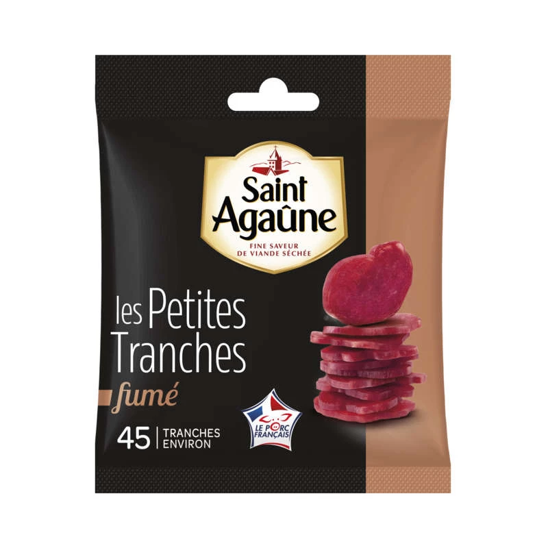 Les Petites Tranches Fumés, 70 g - SAINT AGAUNE