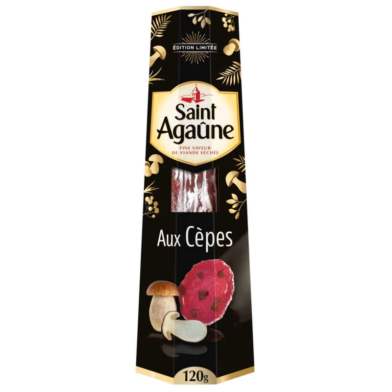 Specialité de Viande Séchée au Fromage de Chèvre, 120g - SAINT AGAUNE