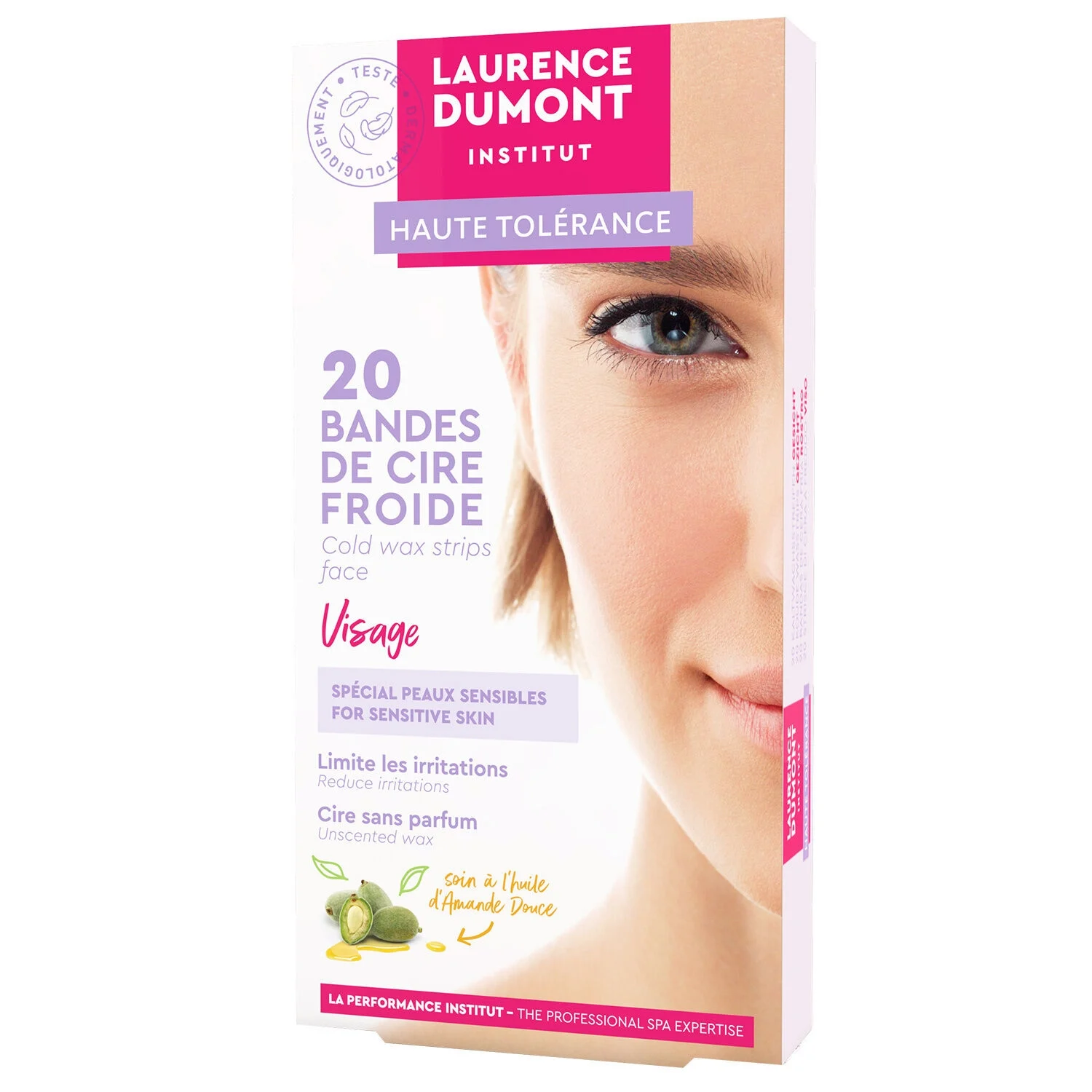 Cold facial wax strip x20 - LAURENCE DUMONT
