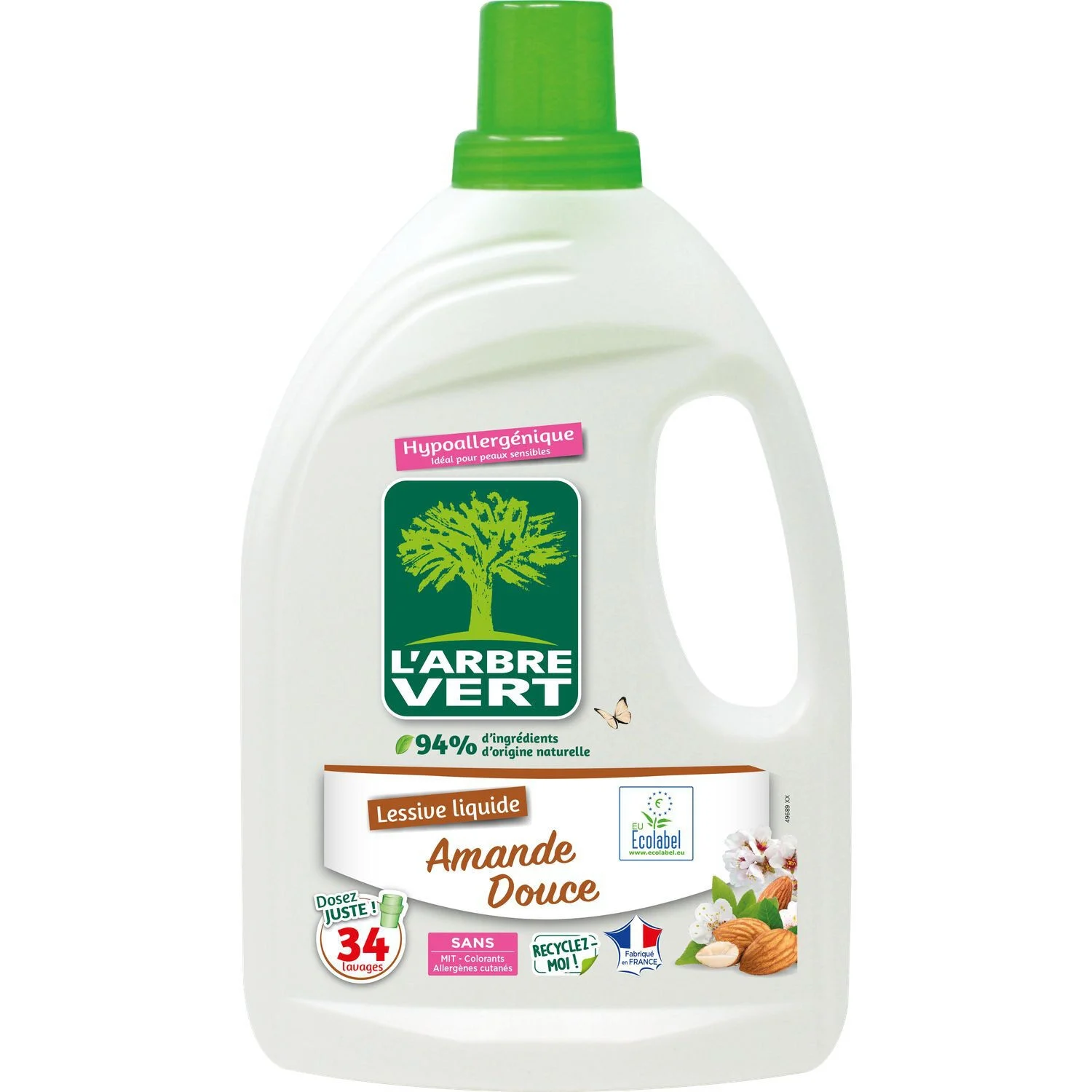Sweet almond liquid 1.5L -Green deer