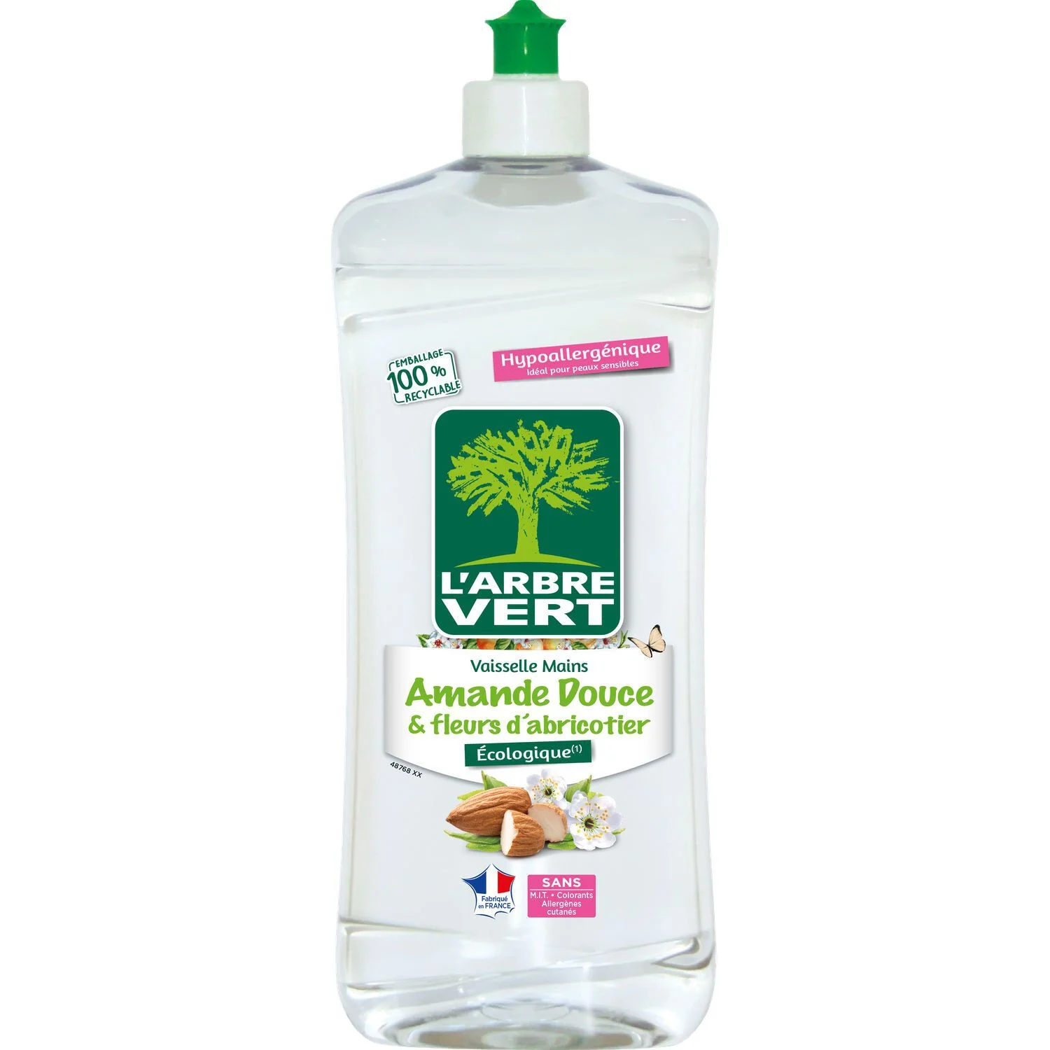 Dish almond dish liquid 750ml - L'arbre Vert