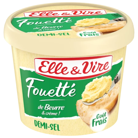 130g Beurre Fouette Demi-sel