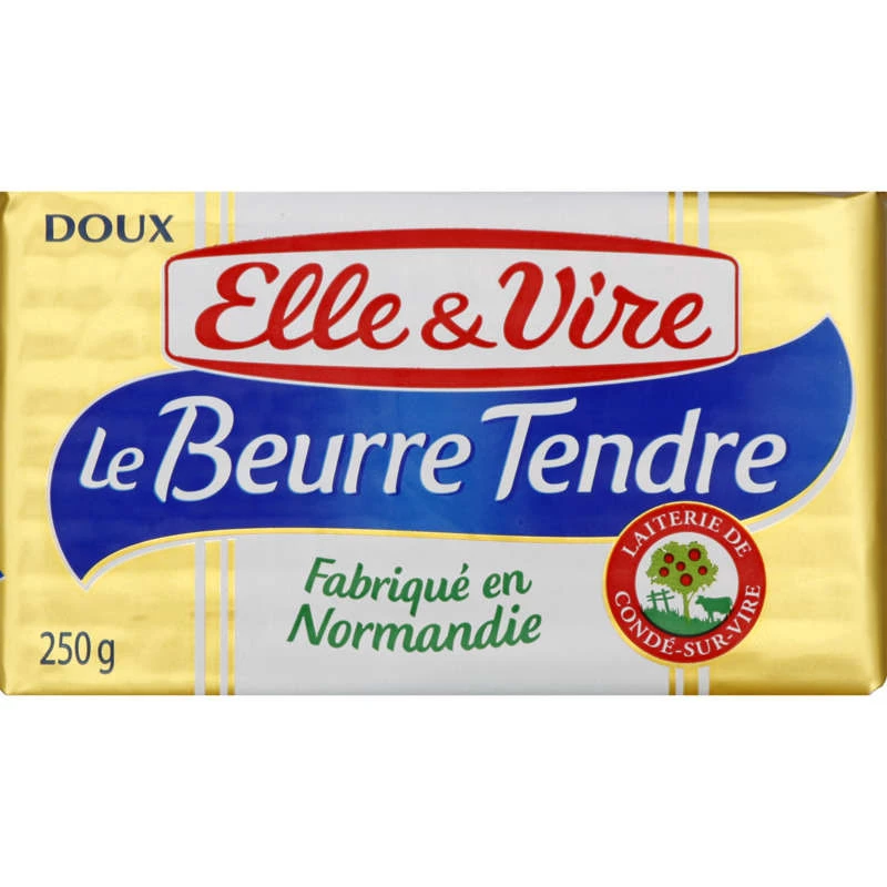 Bar of Soft Soft Butter 250g - ELLE & VIRE