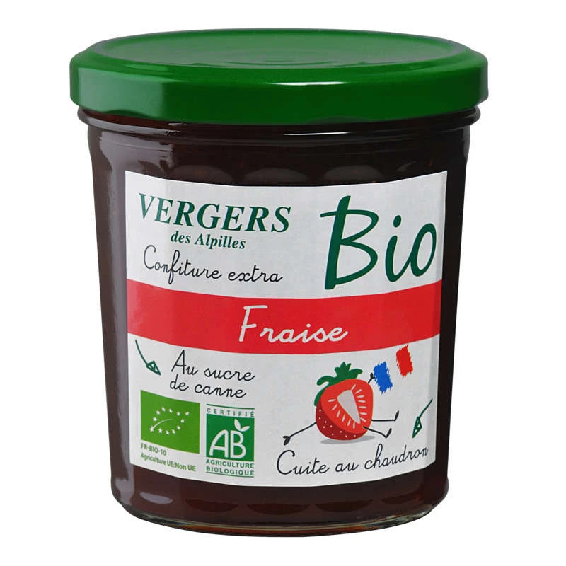 Conf.bio Extra Fraise 370g