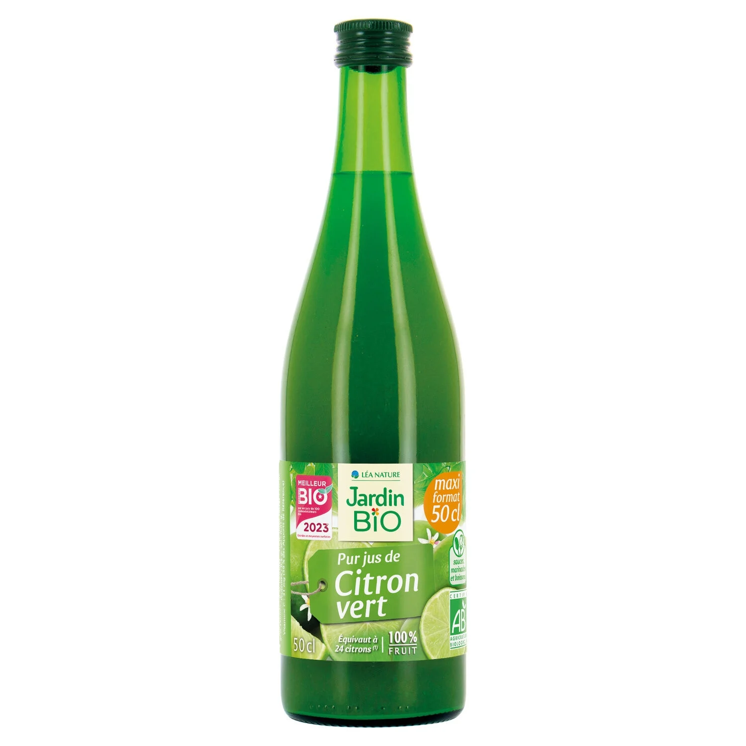 Organic Lime Juice 50cl - Jardin Bio Etic