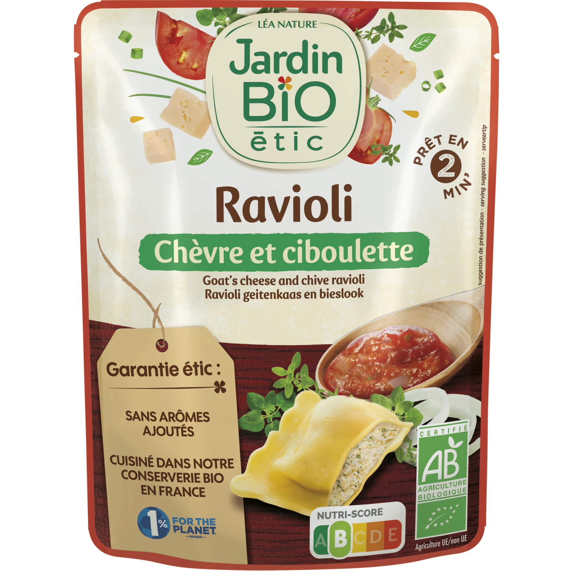 Raviolis Chevr.cibou.bio 250g