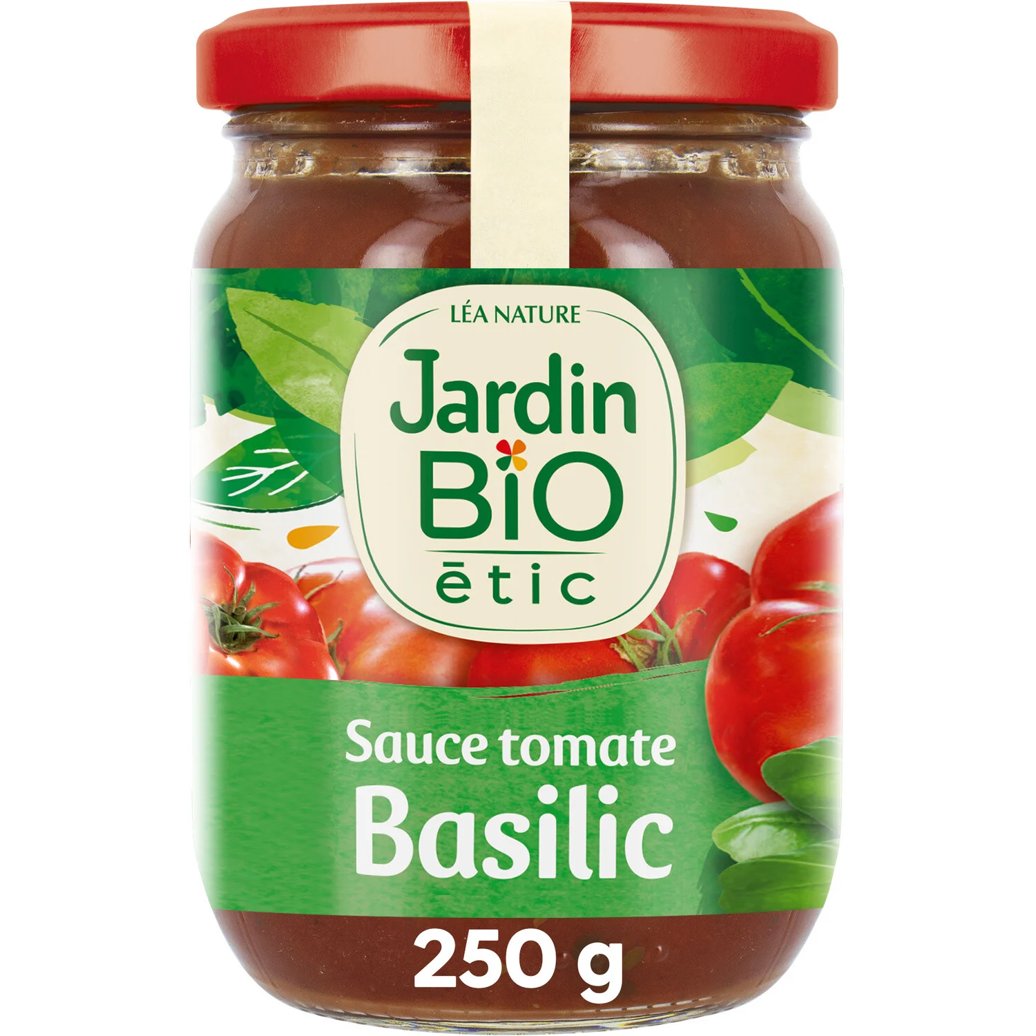 Sauce Tomate Basilic Bio 250g - Jardin Bio Etic