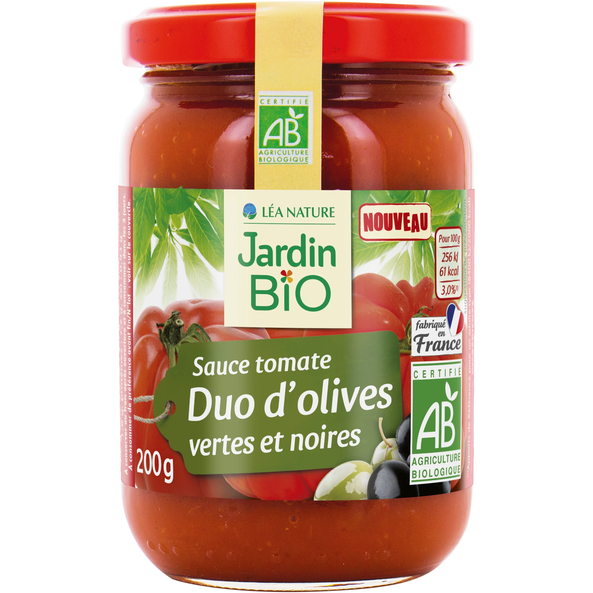 Jb Sauce Tomate Aux Olives 200