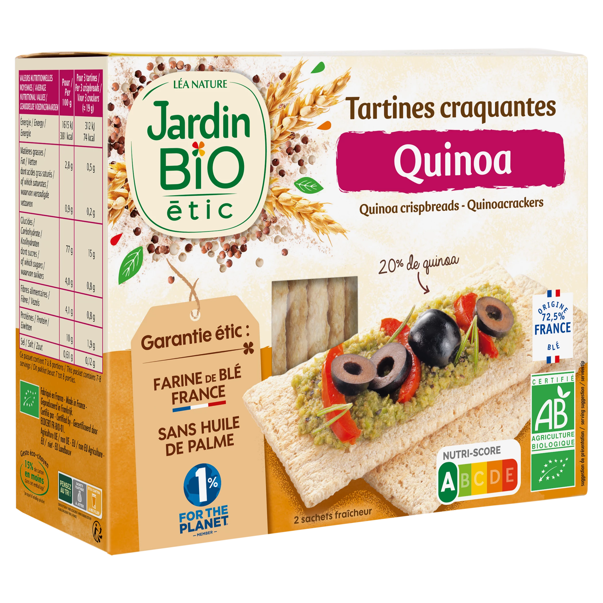 Jb Tartines Quinoa
