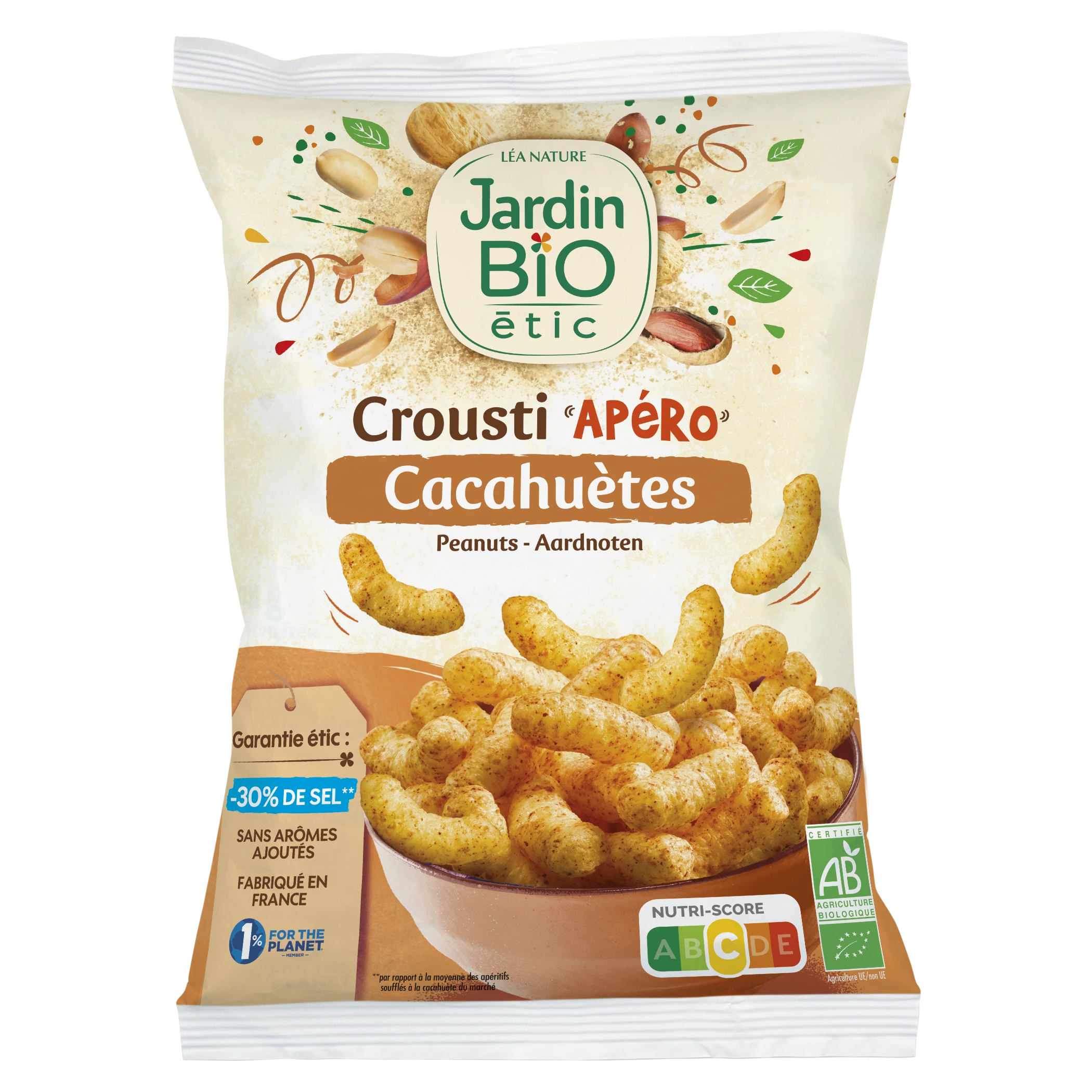 Erdnüsse Crousti Apéro 85 g JARDIN Bio ETIC