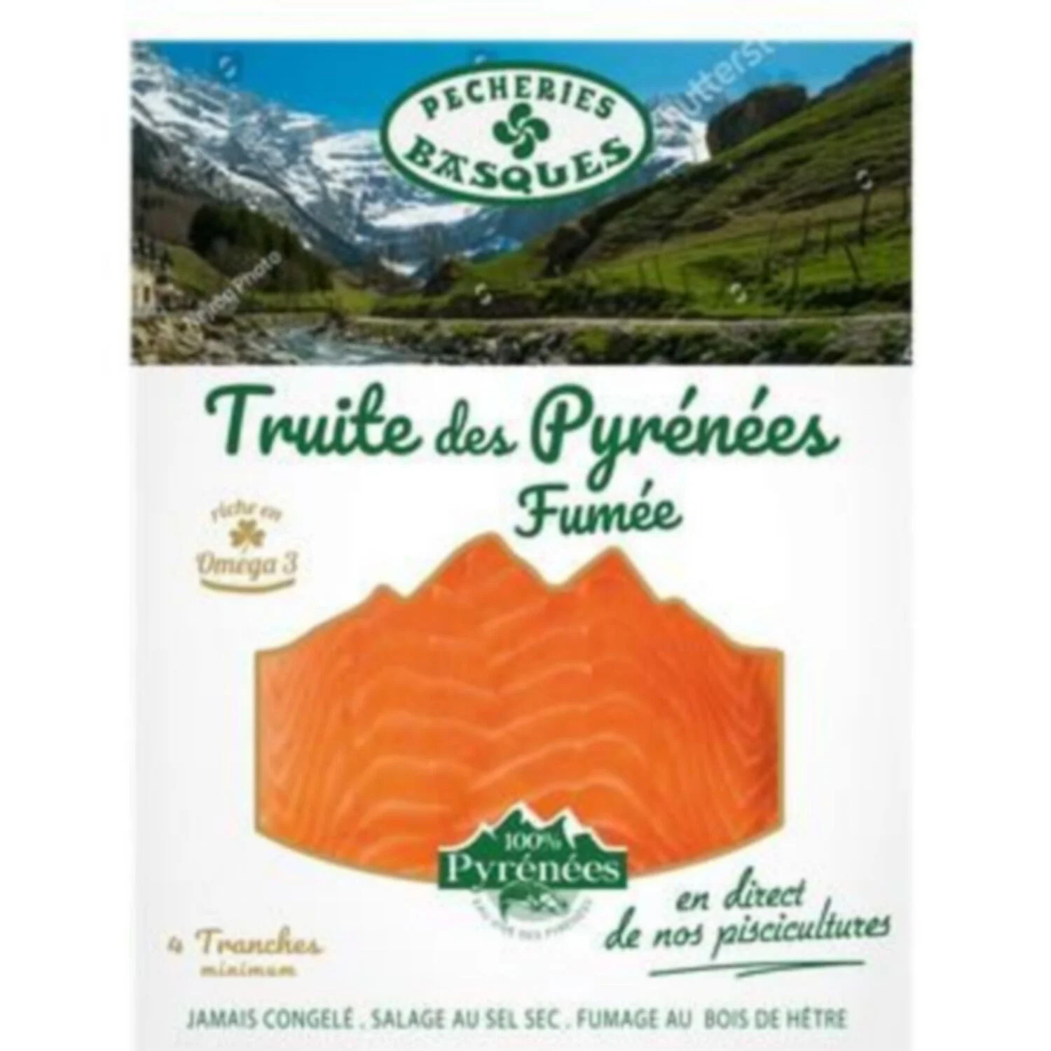 120g Smoked Trout From the Pyrenees