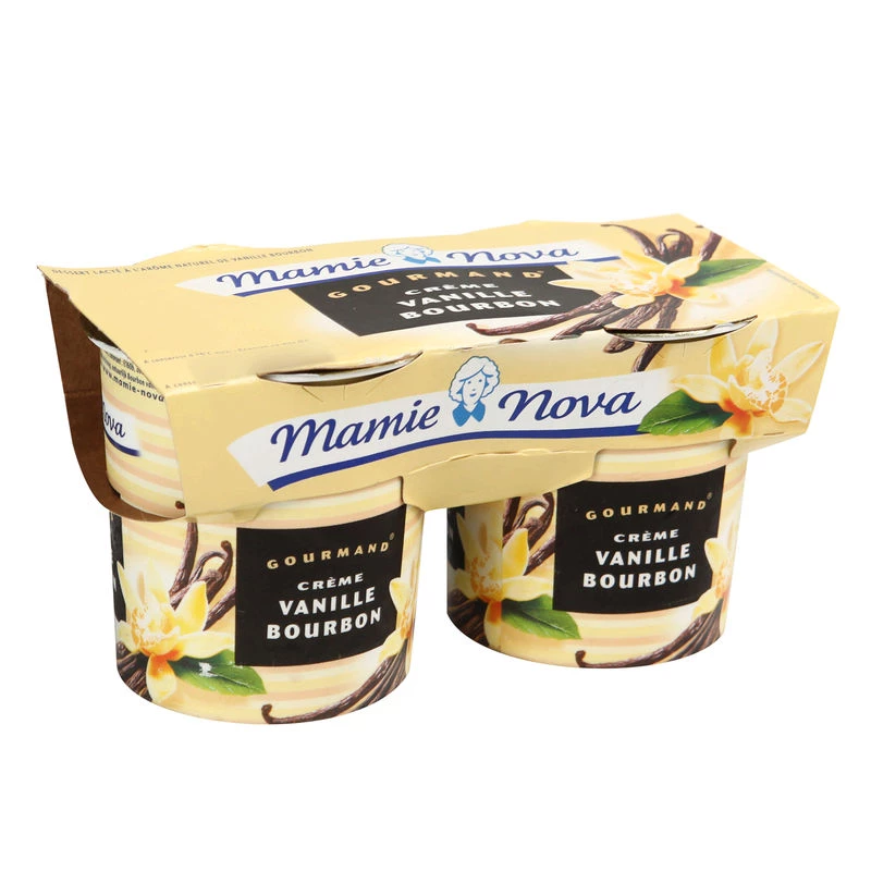 Bourbon Vanilla Cream 2x150g - MAMIE NOVA
