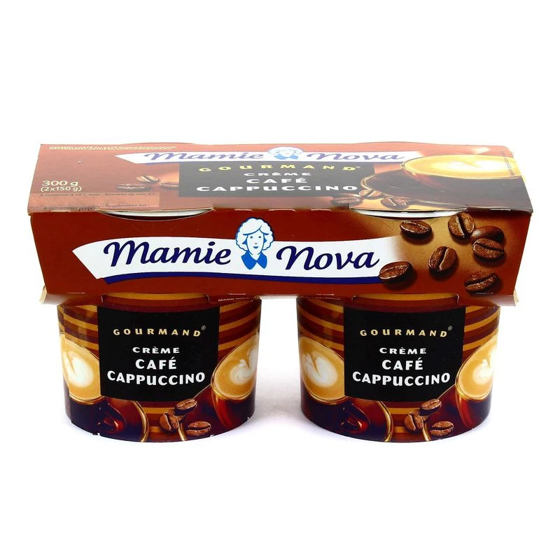 Gourmand Cafe Cappucino Cream Yogurt 2x150 - MAMIE NOVA