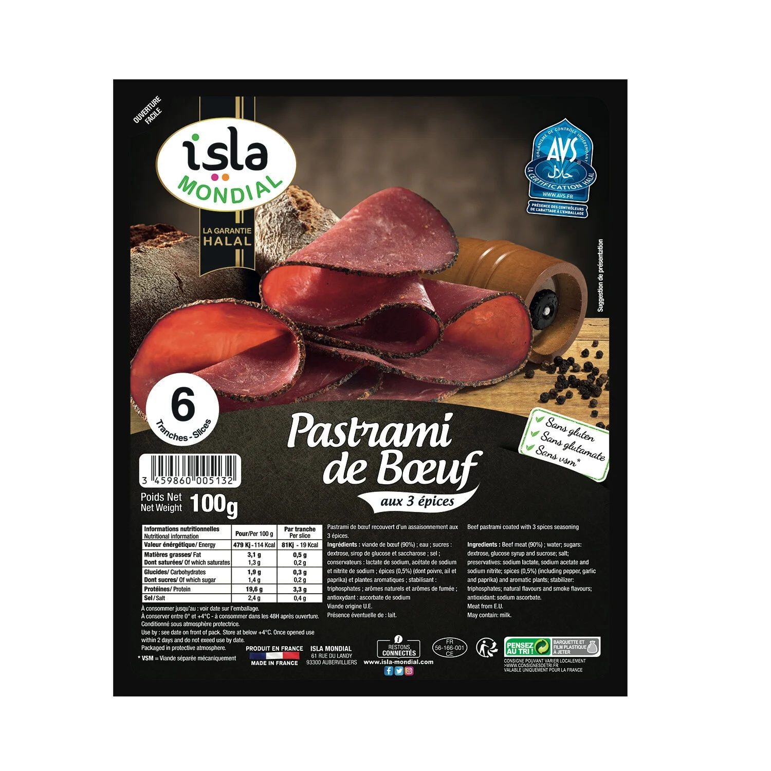100ml Pastrami De Boeuf