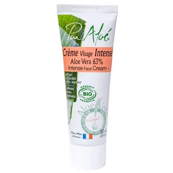 Puraloe Creme Visage 50ml Bio - Pur'Aloé