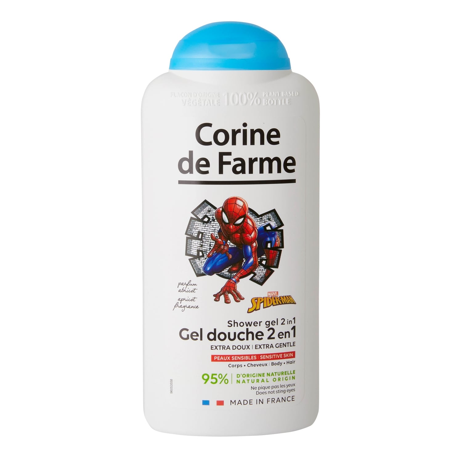 Gel douche Enfant Corps et Cheveux Spiderman 300 ml - CORINE DE FARME